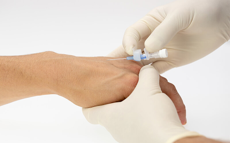 Iv cannulation in Karachi